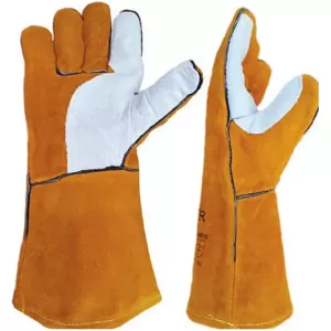 Rękawica spawalnicza WELDGLO STRONG  wykonana z miękkiej, komfortowej skóry dwoinowej  r.10