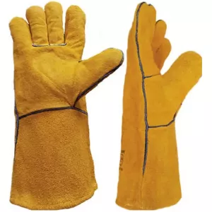 Rękawica spawalnicza WELDGLO  wykonana z miękkiej, komfortowej skóry dwoinowej  r.11