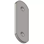 podstawa stalowa maskownica surowa formatka (115x40x5 mm Ø 10,5 mm - Image 4