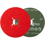 KRĄŻKI FIBRA Dysk fibrowy S1 E XF870 125x22  ziarnistość P36   VSM