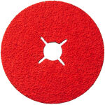 KRĄŻKI FIBRA Dysk fibrowy S1 E XF870 125x22  ziarnistość P36   VSM - obrazek 2