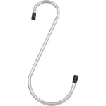 haczyk wieszak hak stalowa z drutu ocynk , Ø4 mm  mocowanie na narzędzia niesymetryczny H: 110 mm