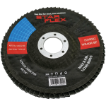 Tarcza listkowa odgięta o średnicy 125 mm i granulacji 40 mm Star Flex  T29 125-22   Stal/INOX - Image 2