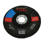 Tarcza listkowa odgięta o średnicy 125 mm i granulacji 60 mm Star Flex  T29 125-22   Stal/INOX - Obrázek 4