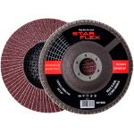 Tarcza listkowa odgięta o średnicy 125 mm i granulacji 60 mm Star Flex  T29 125-22 do Stali - Image 4