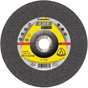 Tarcza do szlifowania Klingspor A 24 R Supra 125x6x22 Stal INOX