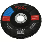 Tarcza listkowa odgięta o średnicy 125 mm i granulacji 80 mm Star Flex  T29 125-22   Stal/INOX - Image 3