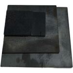 LASER podstawa stalowa słupka formatka surowa (30x30x3 mm, bez otworu ) - obrazek 2