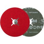 KRĄŻKI FIBRA Dysk fibrowy S1 E XF870 125x22  ziarnistość P60   VSM