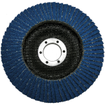 Tarcza listkowa odgięta o średnicy 125 mm i granulacji 40 mm Star Flex  T29 125-22   Stal/INOX