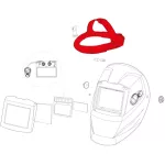 Uchwyt przyłbicy Star-Wire   SWM.01 - obrazek 2