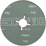 Kkążek fibrowy ceramiczny  125x22  granulacja 80 - obrazek 2