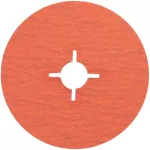 Krążek fibrowy ceramiczny  125x22  granulacja 60