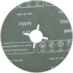 Krążek fibrowy ceramiczny  125x22  granulacja 40 - Image 2