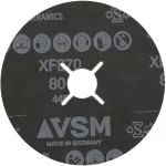 KRĄŻKI FIBRA Dysk fibrowy S1 E XF870 125x22  ziarnistość P80   VSM - obrazek 2